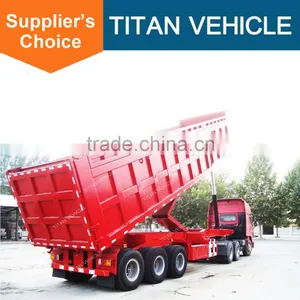 Titan Cheap Heavy Sand Dump Truck Semi Trailer For Sale thumbnail-3