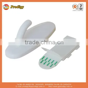 Clear Plastic Hooks Adhesive Plastic Hooks Clear no Screws no Mark Adhesive Plastic Hook Removable Wall Hook thumbnail-2