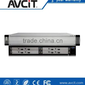3 Year Warranty, Support HDCP, CAT Output Card, HD 4x4 Full Seamless Multi-format Matrix Switcher thumbnail-2