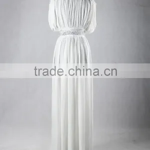 RB003 Delicate Lace Trim Sexy Kimono Robe for Women thumbnail-2