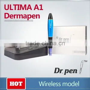 2016 Blue Wireless Derma Pen Dr Pen Microneedle Dermapen Rechargeable Dr Pen thumbnail-3