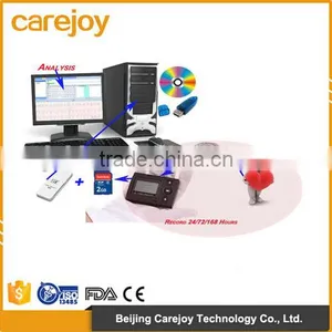 Factory Price!!CE Approved 3 Channel Mini 24/72/168-hour LCD ECG Holter Recorder System With Premier Holter Software-ECGLAB thumbnail-1