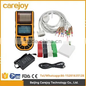 CE& FDA Approved Digital 1-channel Handheld Palm Electrocardiograph ECG EKG Machine thumbnail-1