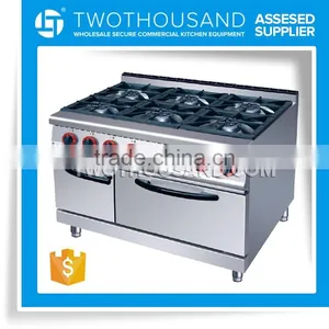 6 Burners Range, 1 Oven, 1 Cabinet - 159000 BTU, TT-WE420C-1 thumbnail-1