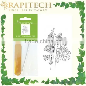 Gardening Plant Hanging Copper Tag With Copper Tie thumbnail-1
