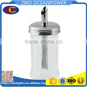 Stripe Tubing Cover Glass Bottle Jar thumbnail-1