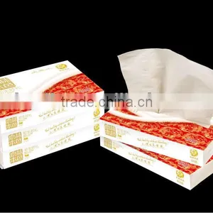 Business Unbleached Good Quality Facial Tissue thumbnail-1