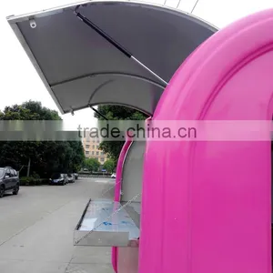 Minggu New Model Mobile Food Trucks Kiosk Food Cart With Wheels Electric Mobile Food Cart/broasted Chicken Machine thumbnail-6