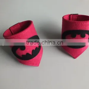 4 Different Superheros Cape and Mask With Wristbands Costumes Set For Girls thumbnail-4