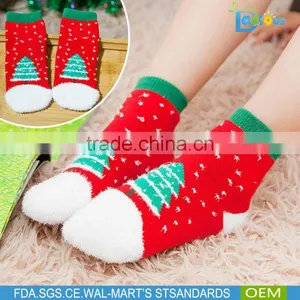 New Arrival Funny Christmas Bulk Wholesale Knitted Custom Socks thumbnail-4
