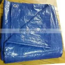 20' X 25' Large Blue Multi-Purpose 6-mil Poly Tarp for Roofs, Trucks, RV Cover 20x25 Waterproof Construction Grade Tarpaulin thumbnail-3