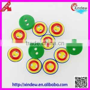 Plastic Fashion Colorful 2-holes Buttons thumbnail-1