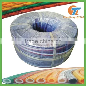 Steel-knitted Screw Strengthen Pvc Spring Soft Water Hose thumbnail-1