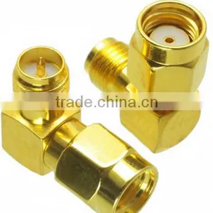 RPSMA Male to RPSMA Female SMA Right-angle Adapter thumbnail-1