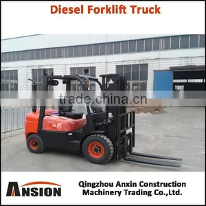HOT Sell! China Low Price 2 Ton Diesel Forklift Truck CPCD20 With Japan Engine thumbnail-1