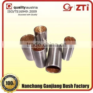 OEM Customized Oil Grooved Bimetal Bushing thumbnail-1
