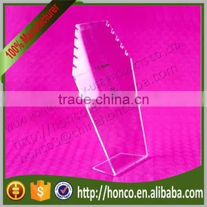 Cheap Price Acrylic Necklace Display Jewelry Stand Rack thumbnail-2