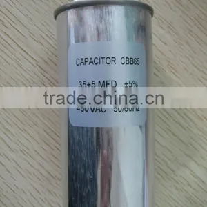 Air Conditioner Motor Run Capacitor CBB65 250V/370V/440V thumbnail-1