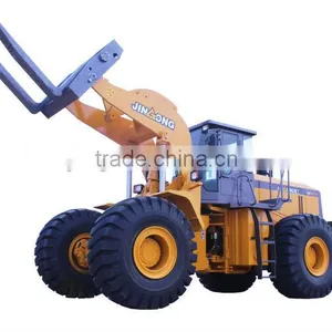 Block Loader With Pallet JGM761FT28 Load Capacity 28000kg With Bucket and Protect Chain thumbnail-1