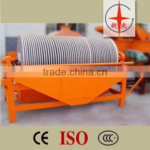 ISO Approved Waste Tire Recycling Dry Drum Low Intensity Magnetic Separator thumbnail-1