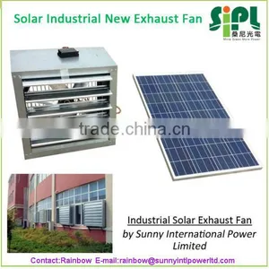 Vent Tool 2016 Hot Sell Solar Panel Greenhouse Heavy Duty Wall Exhaust Fan for Air Cooler thumbnail-6