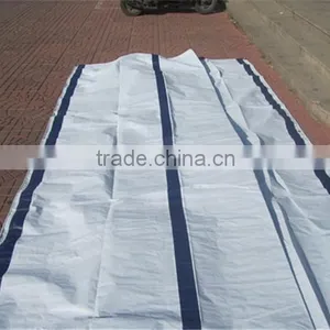 170gsm-200gsm Relief Tent Tarpaulin, Waterproof Tarpaulin, Covering Refugee Tarp thumbnail-3
