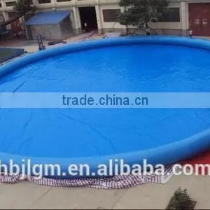 0.9mm PVC Tarpaulin Swimming Pool Fabric thumbnail-3