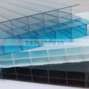 10mm 2.1x5.8m Guangzhou, China BEGREEN Multi Walls Polycarbonate Hollow Sheet for Greenhouse or Other Project thumbnail-1