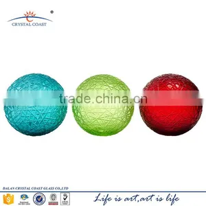 Glass Ball Shape Handmade Craft From Waste Material thumbnail-2