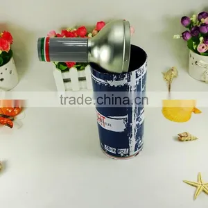 Recyclable Round Tall Alcohol Metal Tin Container thumbnail-4
