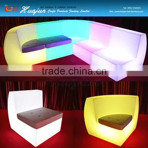 Plastic PE Material Glow Led Bar Sofa thumbnail-3