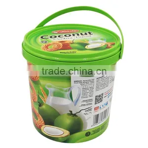 400g Custom IML Plastic Cracker Container,Manufacturer of Plastic IML Packaging Products thumbnail-5