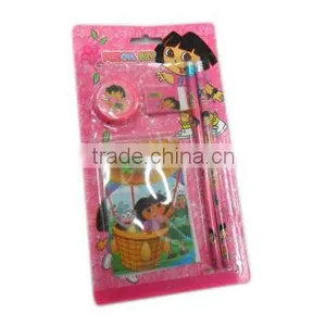 Back to School Stationery Set Stationery Set/school Supplies/pencil Case/ruler/sticker/eraser/kid Gift thumbnail-1