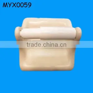 Hot Sell White Ceramic Toilet Paper Holder Wall Accessory thumbnail-1