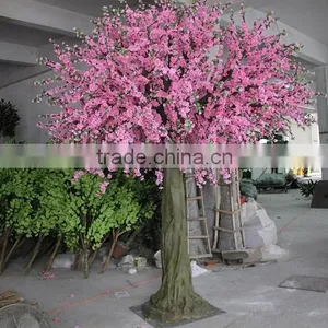 Flowers Plant Type Fiberglass Material Artificial Cherry Blossom Trees thumbnail-2
