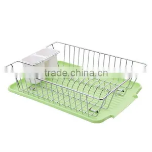 BRAND NEW CHROME DISH DRAINER RACK FOR WATER DRIPPING & PLATES HOLDER 4 DESIGNS thumbnail-1