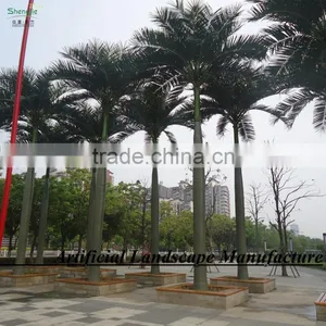 Cheap Palm Tree Fiberglass Palm Tree Decorative Indoor Palm Tree thumbnail-4
