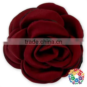 2015 Decorative Polyester Handmade Satin Ribbon Flowers thumbnail-1