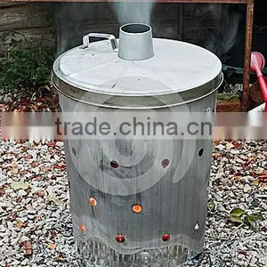 Garden Waste Incinerator Bin ( 30 Years Experiences) thumbnail-4