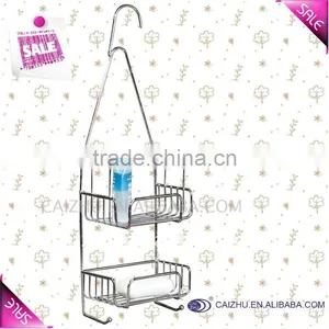 2 Tier Hanging Shower Caddy thumbnail-1