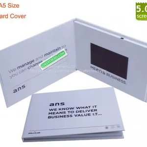 Custom And Bespoke 5 Inch Digital Video Brochure / Video Production Brochure thumbnail-5
