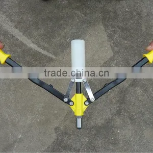 18'' Professional Industry Heavy Duty Double Hand Riveter Gun With A Collecting Bottle/hand Rivet Nut Tool thumbnail-2