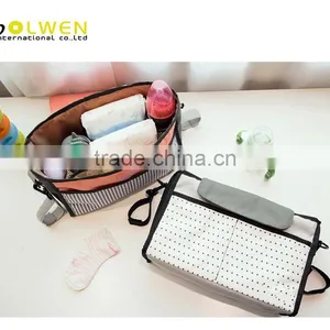 Hanging Baby Diaper Organizer Bag for Stroller thumbnail-1