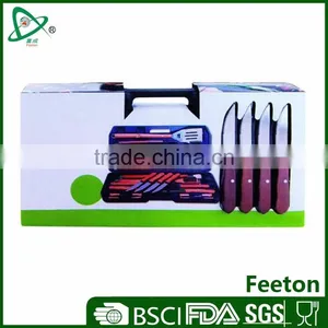 Deluxe 22pcs Bbq Set With Portable Plastic Boxes thumbnail-1