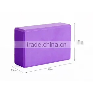High- Density EVA,200g Yoga Brick Double Color and One Color Soft Foam Yoga Block, Weight 190-200g thumbnail-1