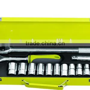 CF598707: 16pcs 1/2" Drive Socket and Ratchet Handle Set thumbnail-1