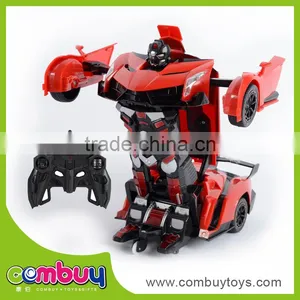 Wholesale 2.4g Radio Control Deformation Tin Toy Robot for Children thumbnail-1