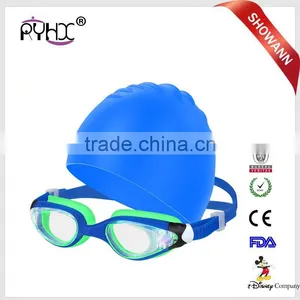 China Wholesale Custom Silicone Waterproof Swimming Cap thumbnail-4