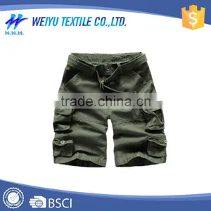 Latest Design Elastic Waist Mens Half Cargo Pants in Bulk thumbnail-1