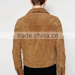Suede Motorbike Jacket thumbnail-2